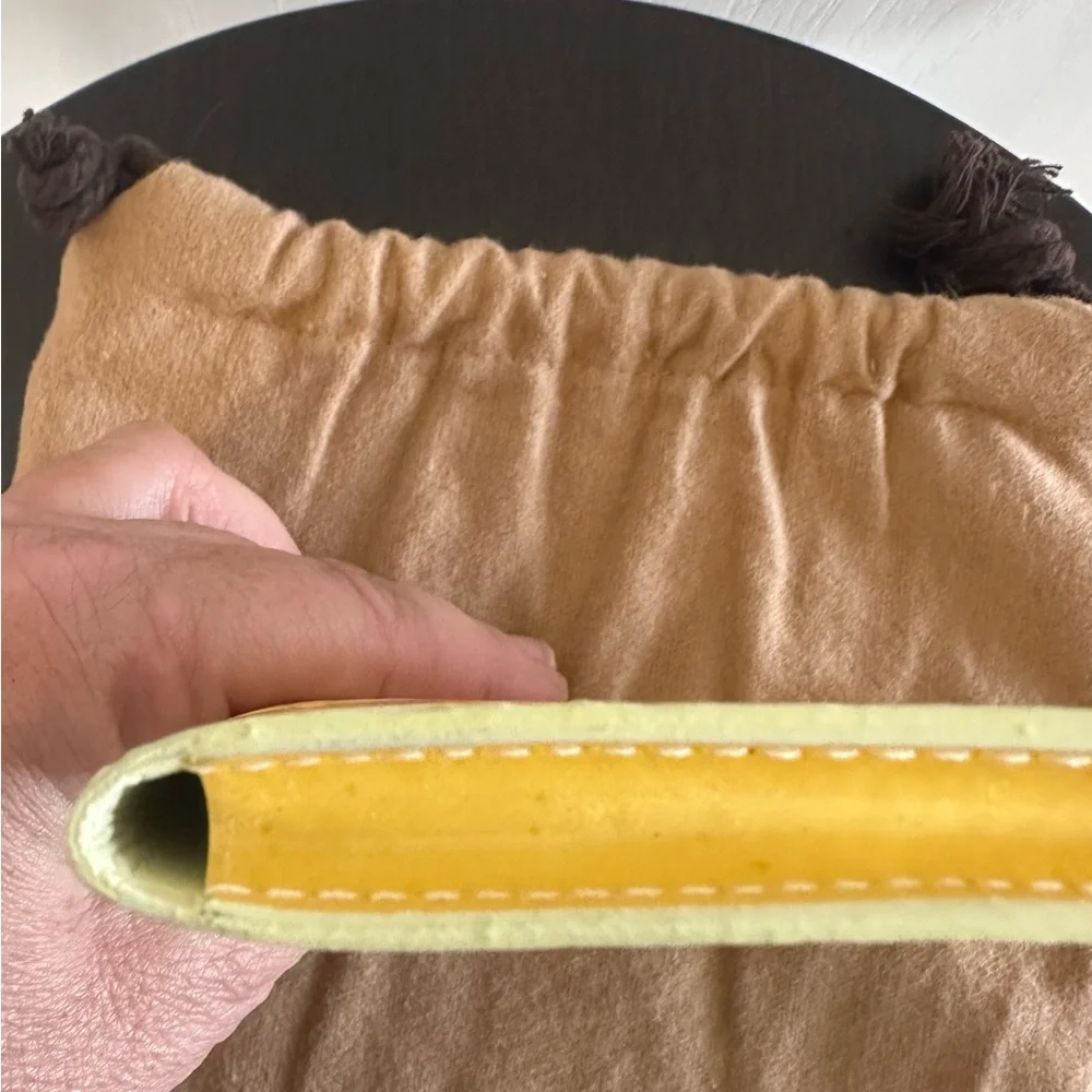 Louis Vuitton Monogram Yellow Vernis Kenmare Pouch / Shoulder Bag Full Inclusion - Picture 7 of 16